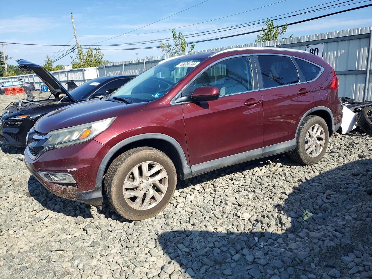 2016 HONDA CRV EX-L — Front 3/4