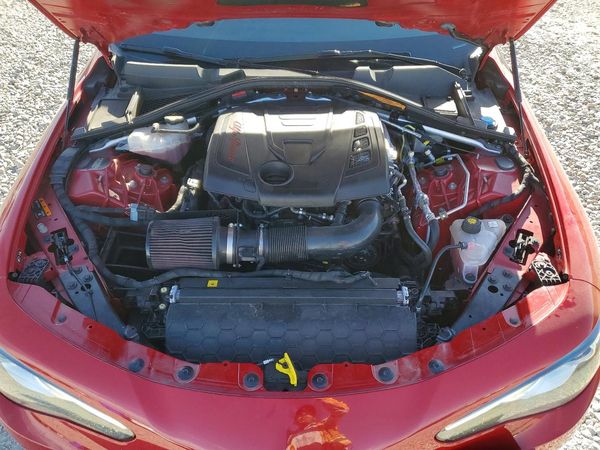 2017 ALFA ROMEO GIULIA AWD — Engine bay