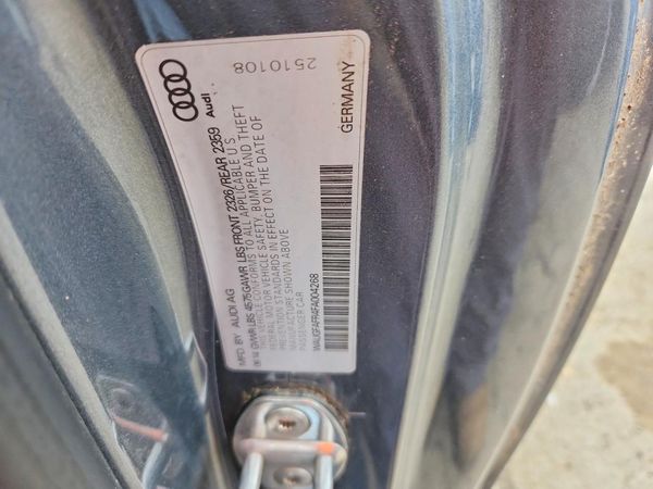 2015 AUDI A5 Premium — VINS