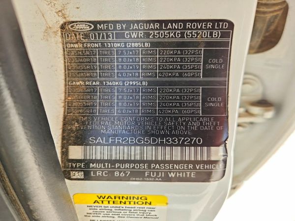 2013 LAND ROVER LR2 HSE — VINS