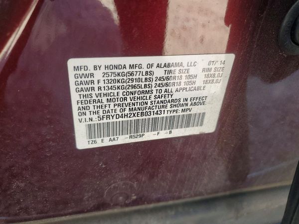 2014 ACURA MDX SH-AWD