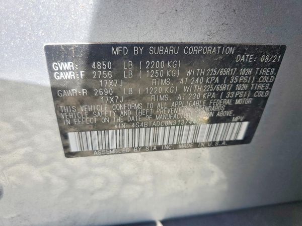 2022 SUBARU OUTBACK Premium