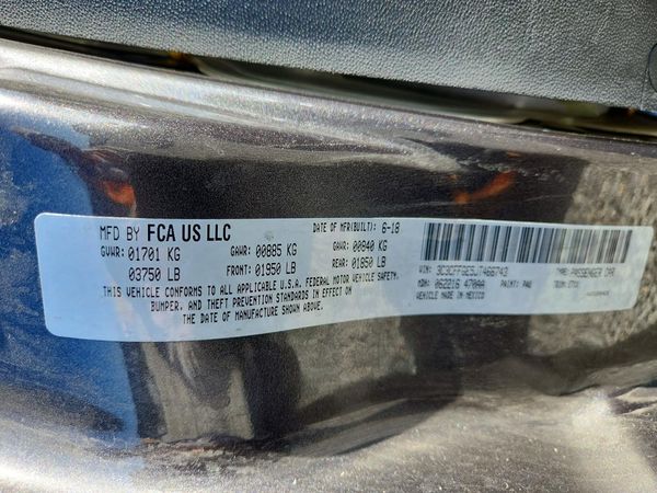 2018 FIAT 500 Battery Electric — VINS
