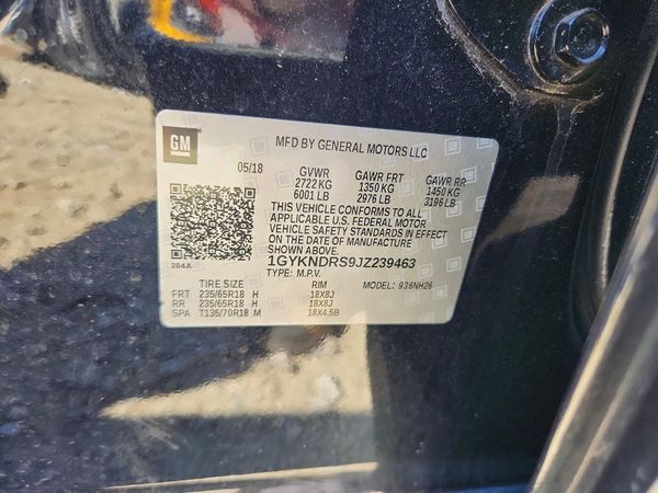 2018 CADILLAC XT5 Luxury