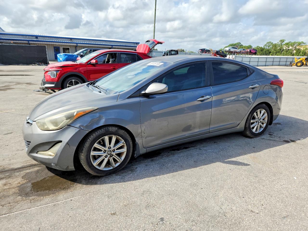 2014 HYUNDAI ELANTRA — Front 3/4