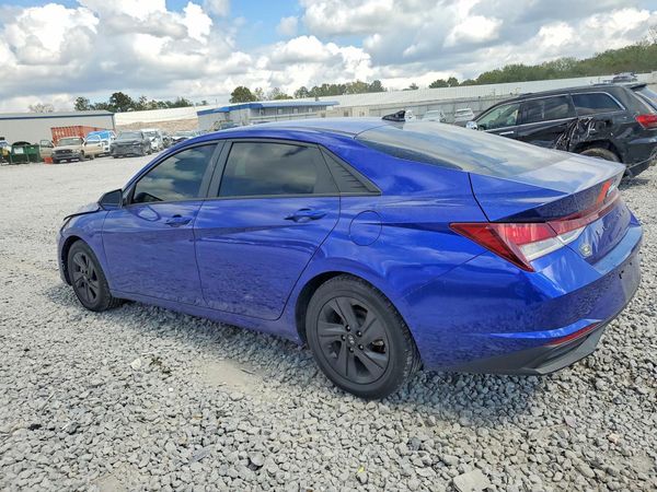 2021 HYUNDAI ELANTRA Blue — DSRA