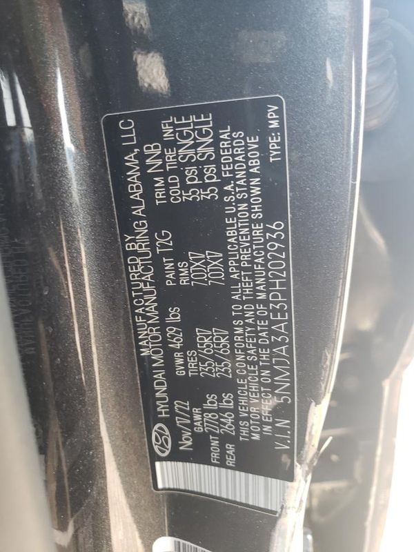 2023 HYUNDAI TUCSON