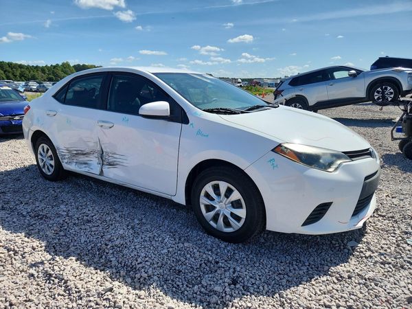 2016 TOYOTA COROLLA — Passenger 3/4