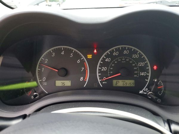 2012 TOYOTA COROLLA — ODOM
