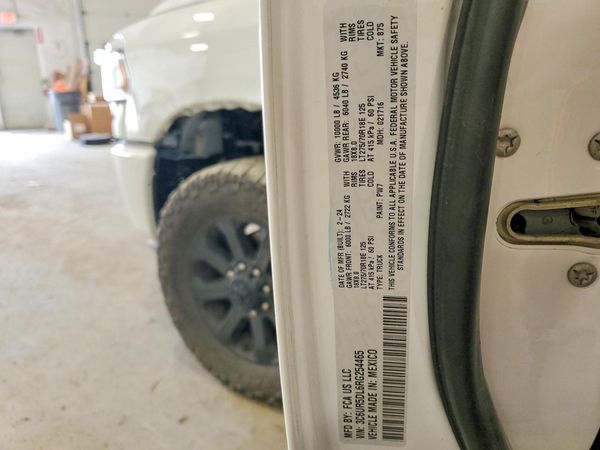 2024 RAM 2500 — VINS