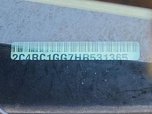 2017 CHRYSLER PACIFICA Limited — VINP