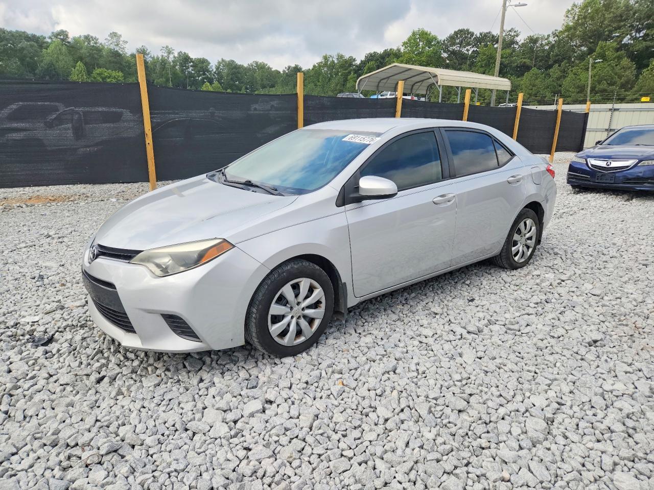 2016 TOYOTA COROLLA L/LE — Front 3/4