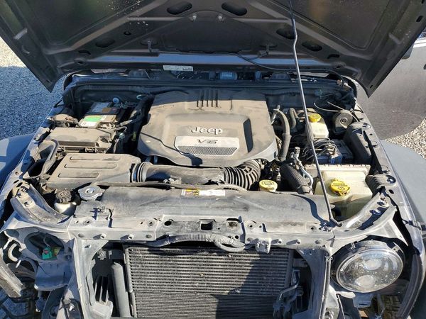 2014 JEEP WRANGLER Sport — Engine bay
