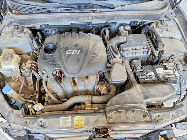 2014 HYUNDAI SONATA — Engine bay