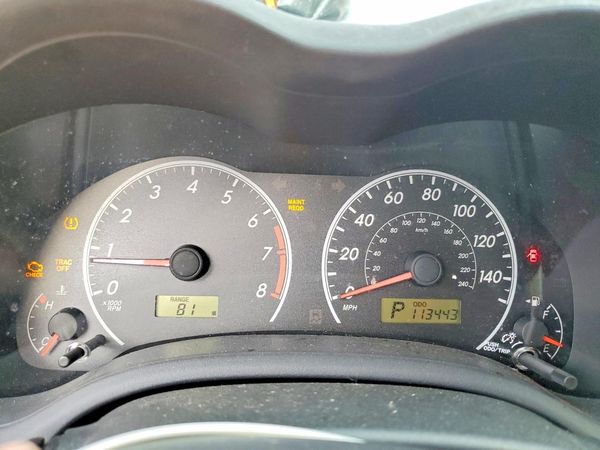 2012 TOYOTA COROLLA — ODOM