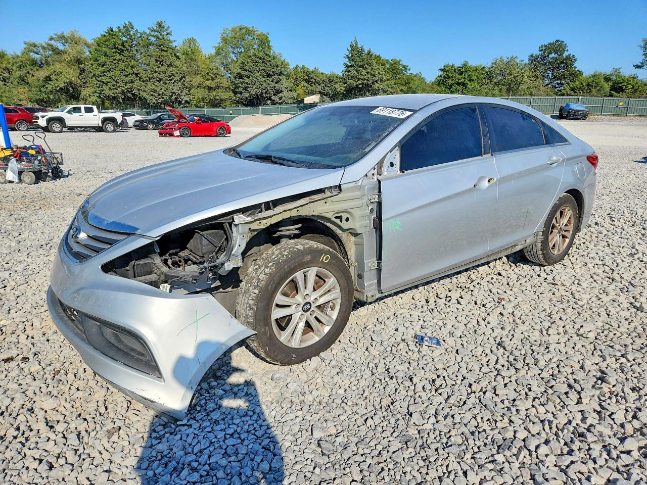 2014 HYUNDAI SONATA — Front 3/4