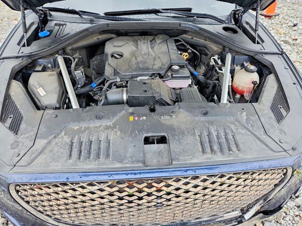 2022 GENESIS GV70 — Engine bay