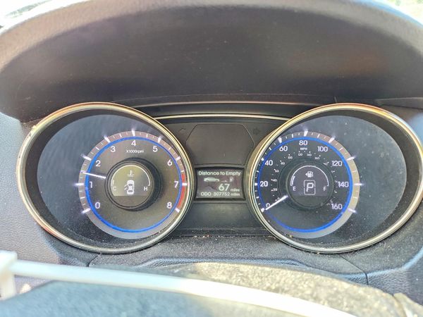 2013 HYUNDAI SONATA — ODOM