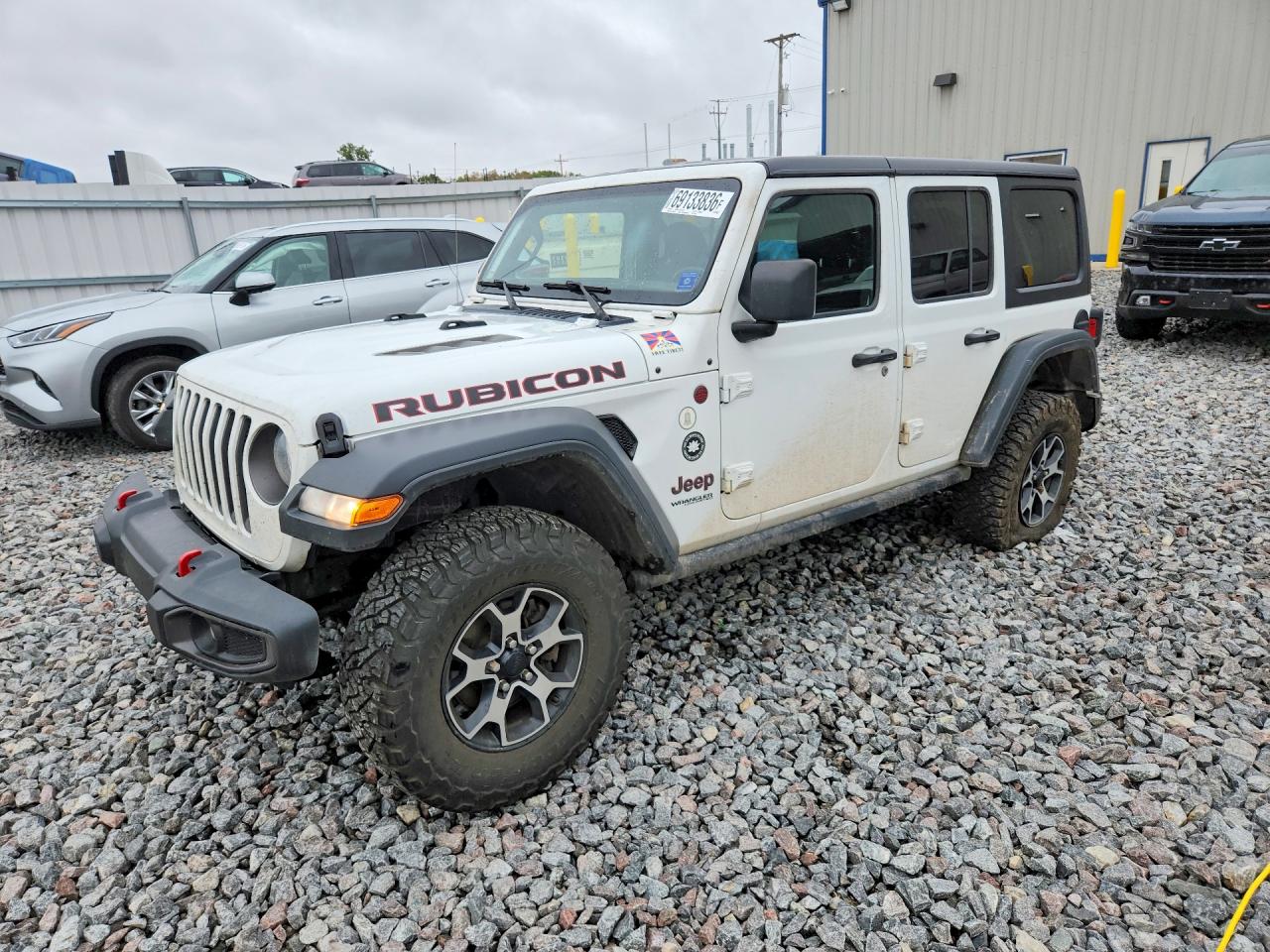 2021 JEEP WRANGLER UNLIMITED — Front 3/4