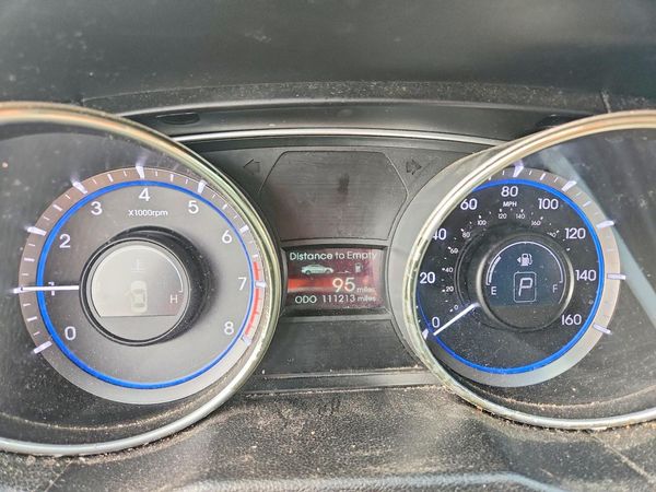 2012 HYUNDAI SONATA Middle-low level — ODOM