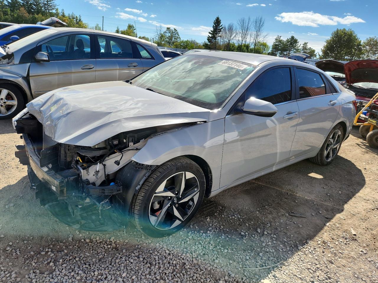 2021 HYUNDAI ELANTRA SEL — Front 3/4