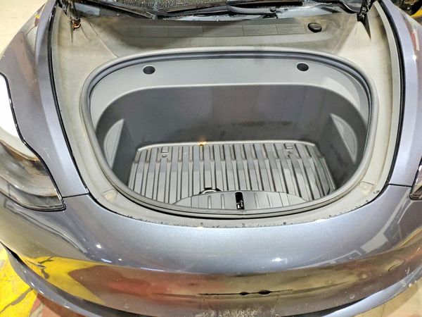 2022 TESLA MODEL 3 — Engine bay