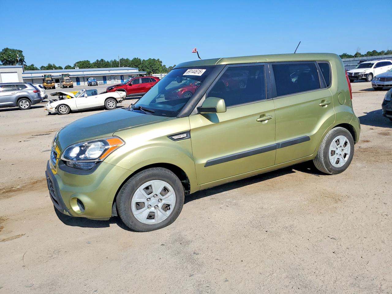 2012 KIA SOUL GL — Front 3/4