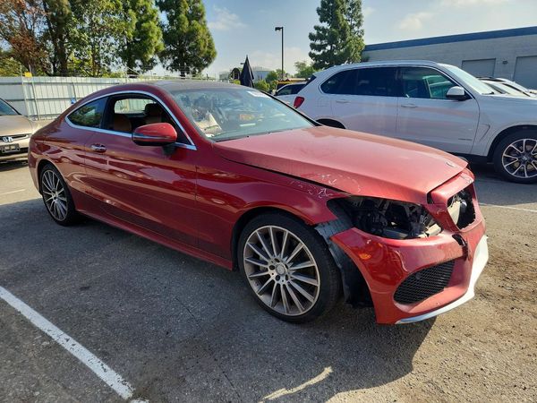 2017 MERCEDES-BENZ C — Passenger 3/4