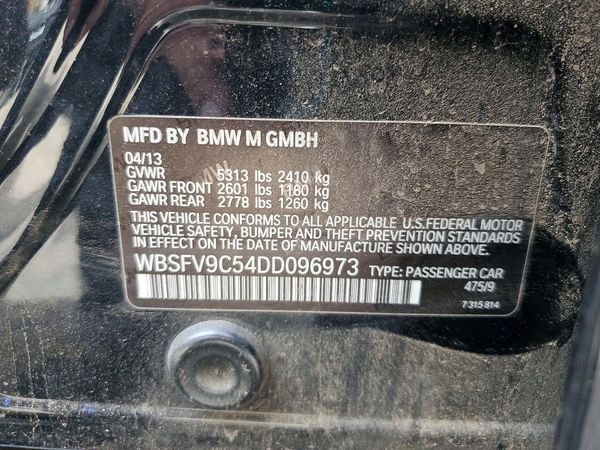 2013 BMW M5
