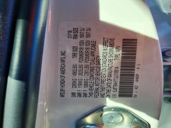 2018 ACURA RDX Advance Package