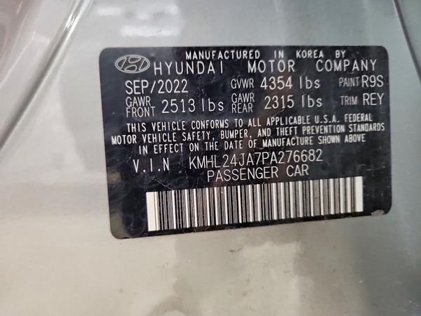 2023 HYUNDAI SONATA SE — VINS