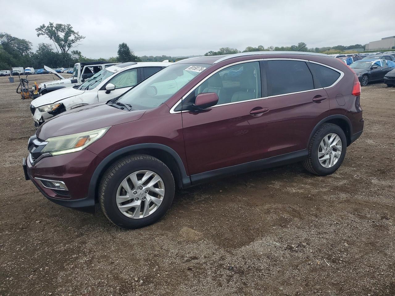 2015 HONDA CRV EX-L — Front 3/4