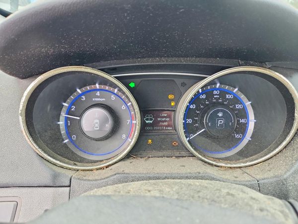 2012 HYUNDAI SONATA Middle-low level — ODOM