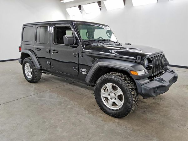 2019 JEEP WRANGLER UNLIMITED — Passenger 3/4