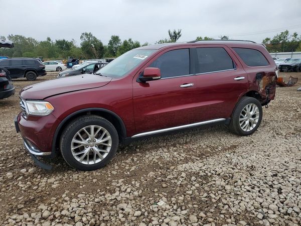 2016 DODGE DURANGO — Front 3/4