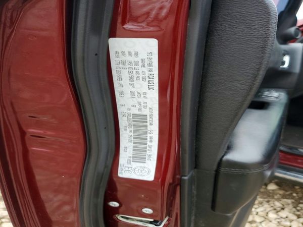 2016 DODGE DURANGO — VINS