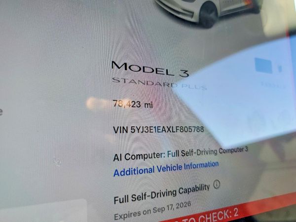2020 TESLA MODEL 3