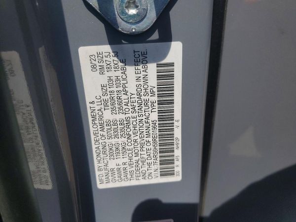 2024 HONDA CR-V — VINS