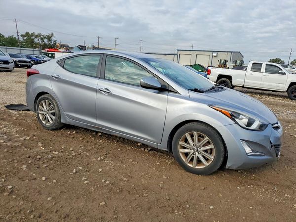 2015 HYUNDAI ELANTRA — Passenger 3/4