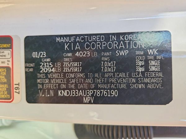 2023 KIA SOUL EX — VINS