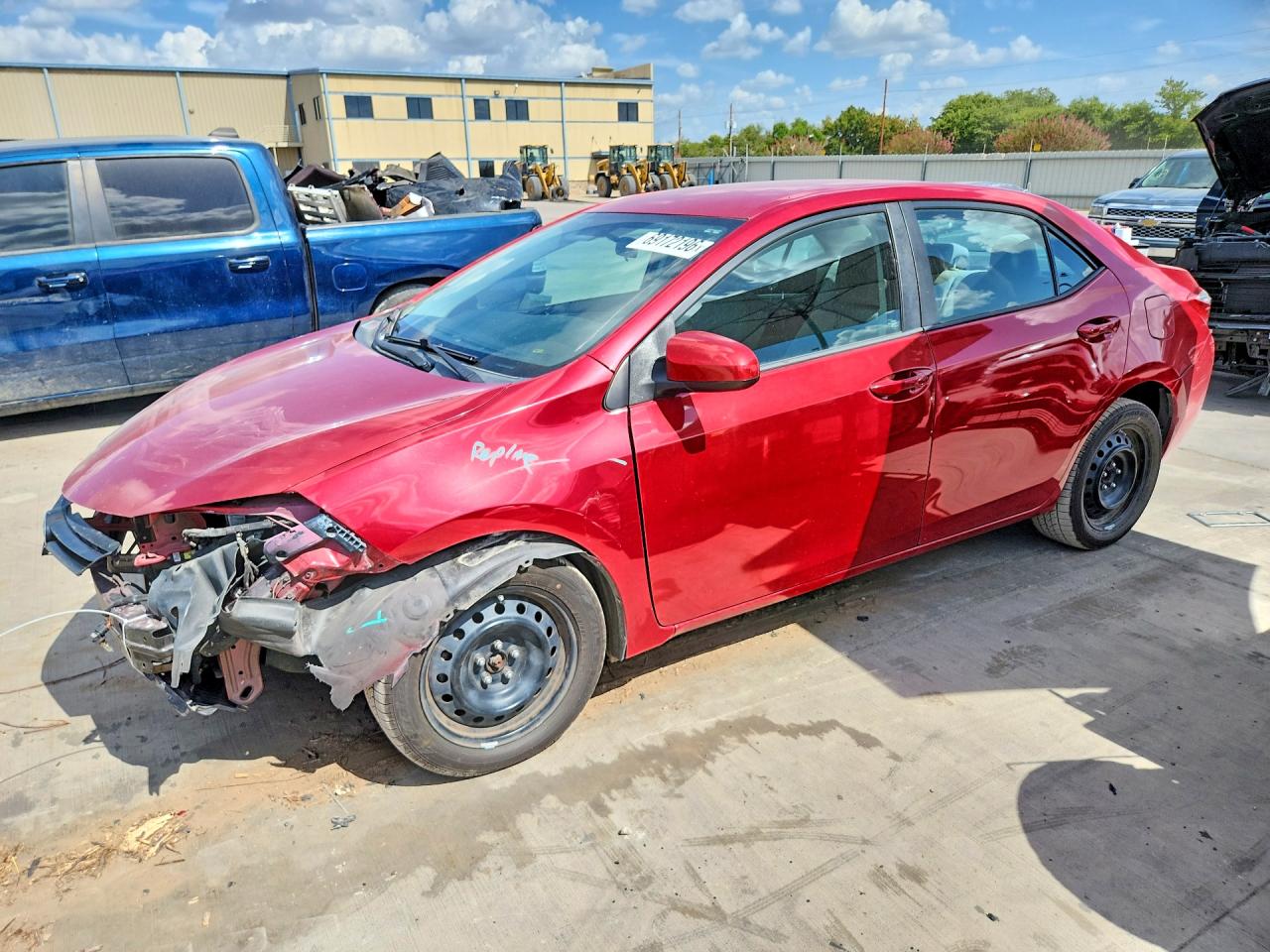 2014 TOYOTA COROLLA — Front 3/4