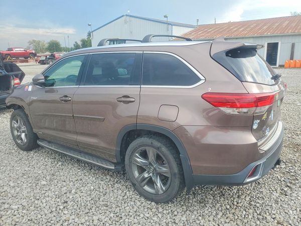 2017 TOYOTA HIGHLANDER Ltd/Ltd Platinum Hybrid — DSRA