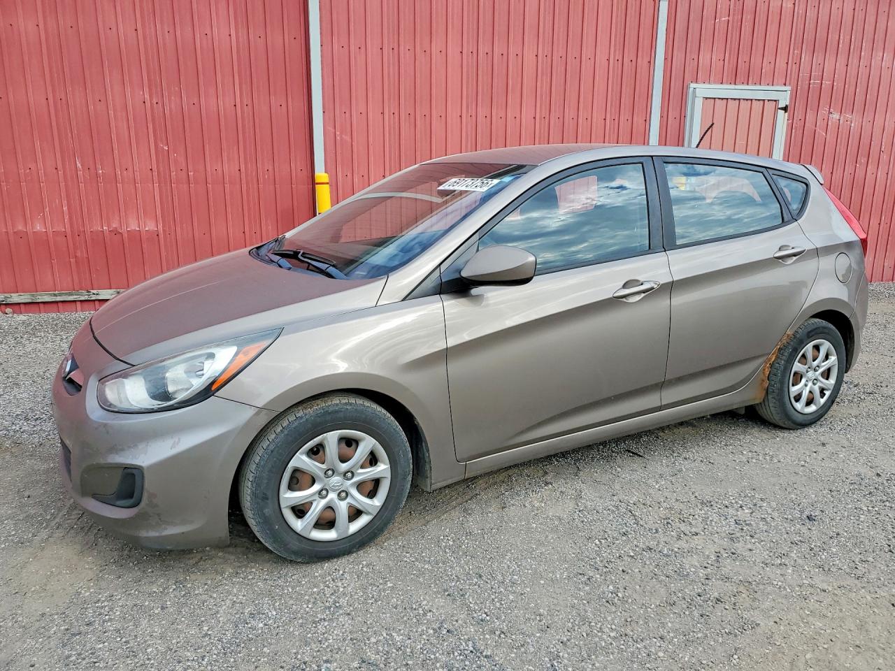 2014 HYUNDAI ACCENT 5DR GS / 4DR GLS — Front 3/4