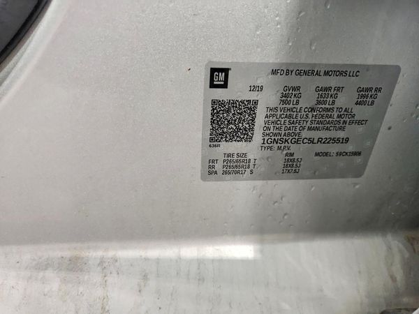 2020 CHEVROLET SUBURBAN LS