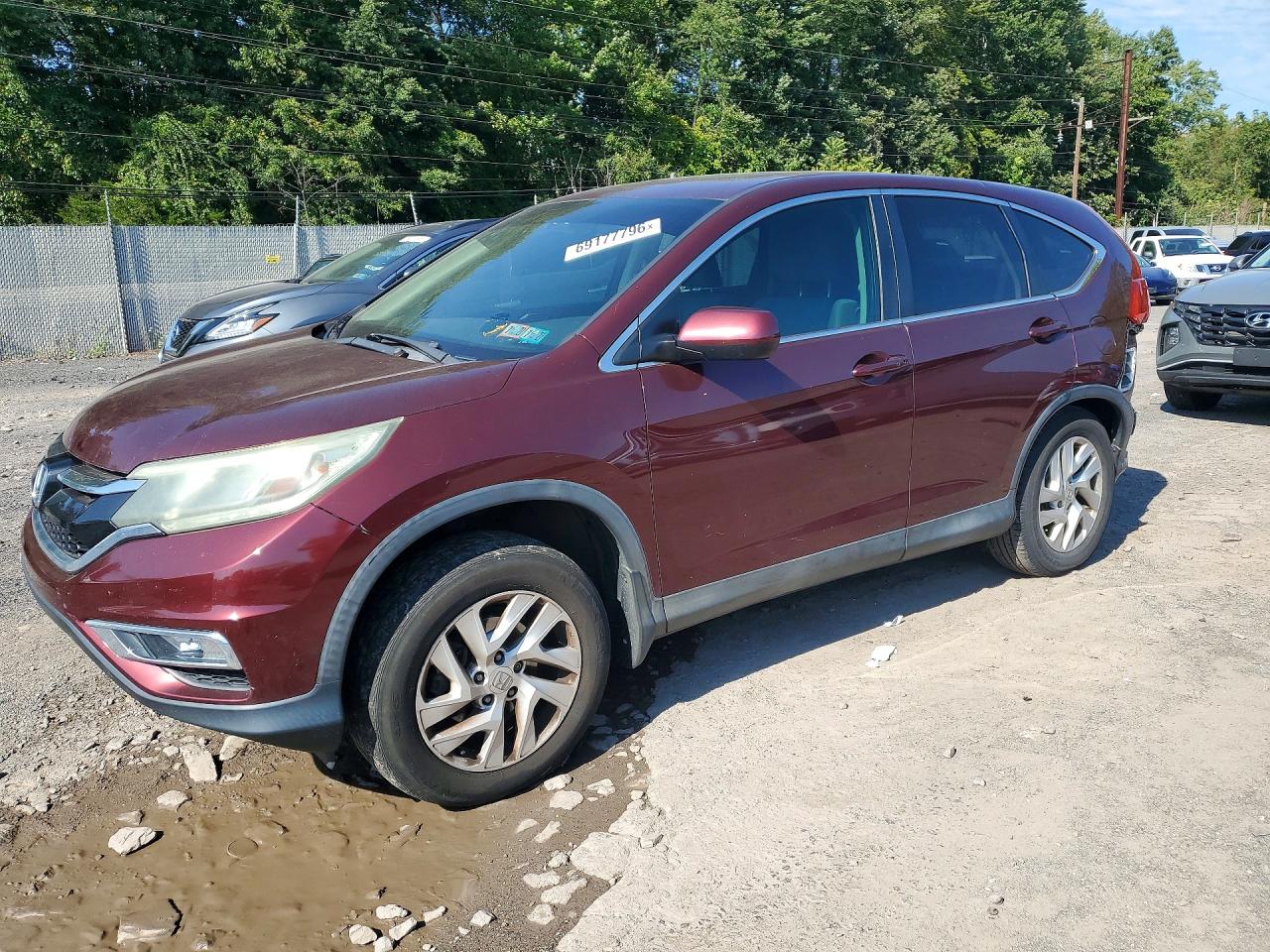 2015 HONDA CRV EX — Front 3/4