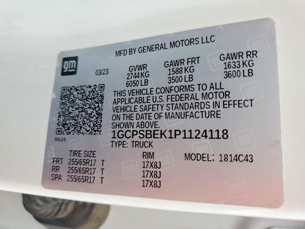 2023 CHEVROLET COLORADO Work Truck