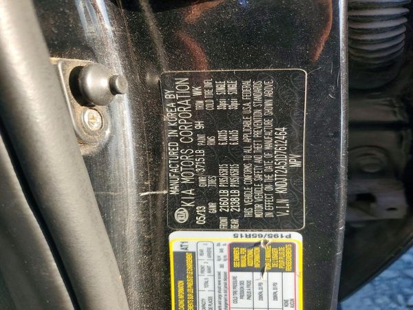 2013 KIA SOUL All Trims