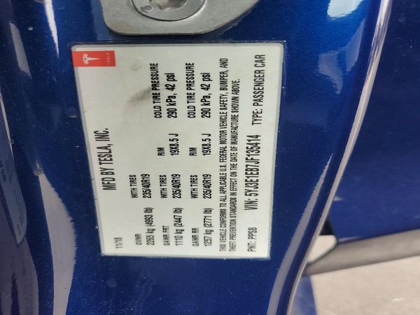 2018 TESLA MODEL 3