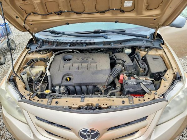 2012 TOYOTA COROLLA — Engine bay