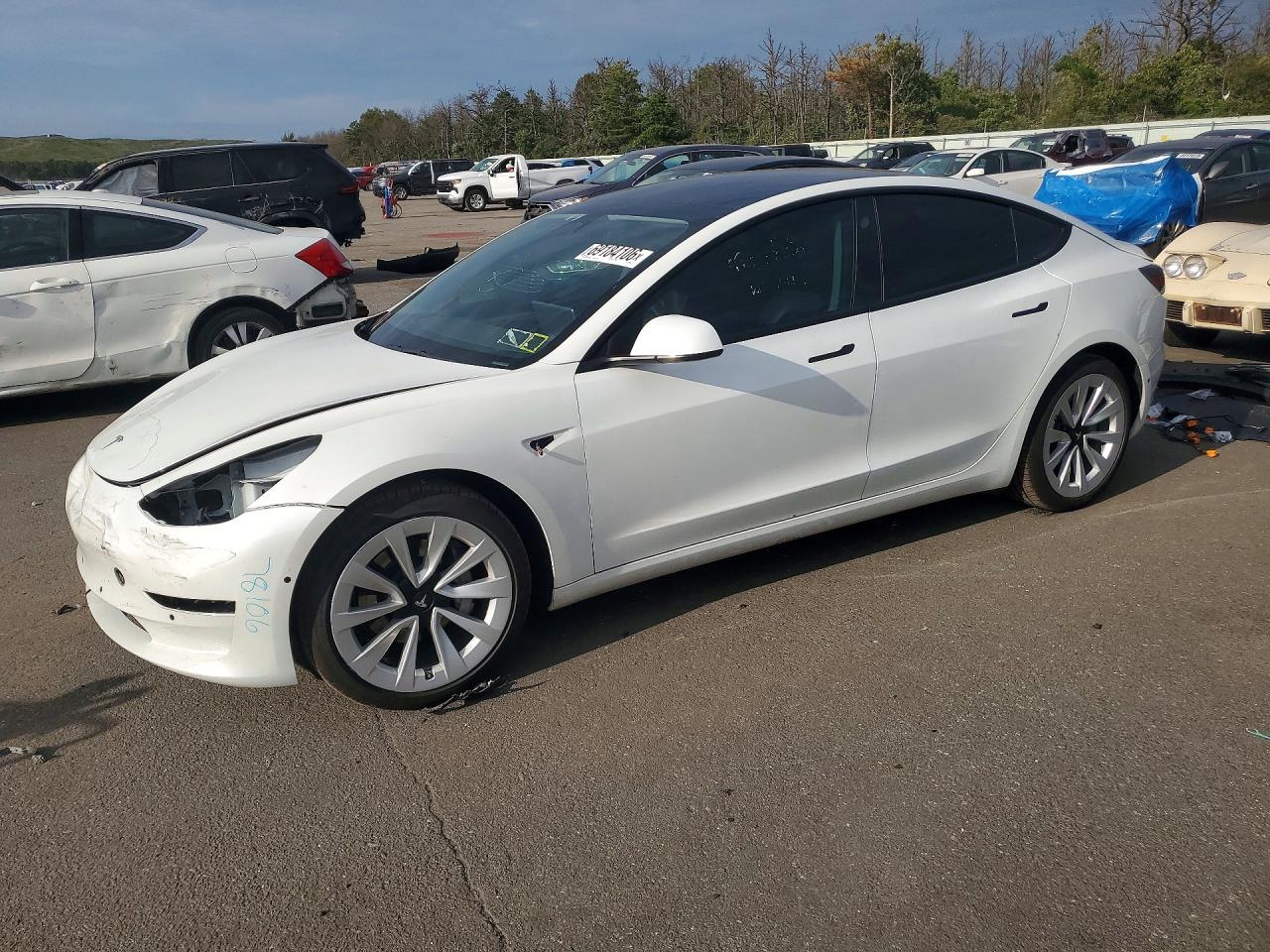 2022 TESLA MODEL 3 — Front 3/4